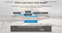 Desktop Screenshot of dentalstrategy.ca